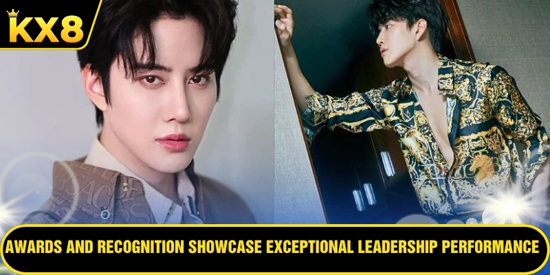 Awards and recognition showcase exceptional leadership performance