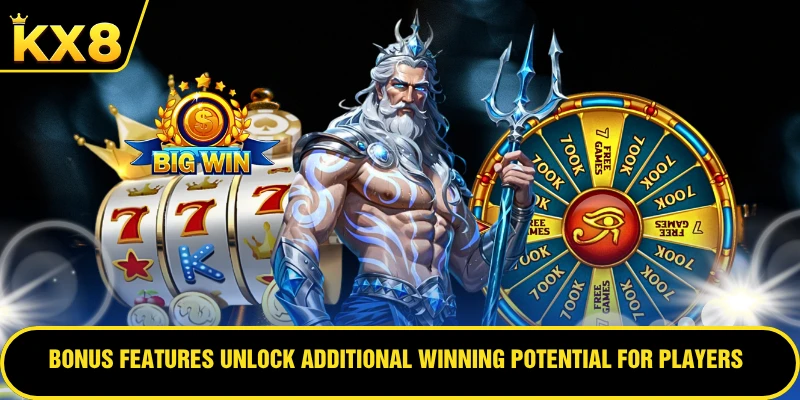 Bonus features unlock additional winning potential for players