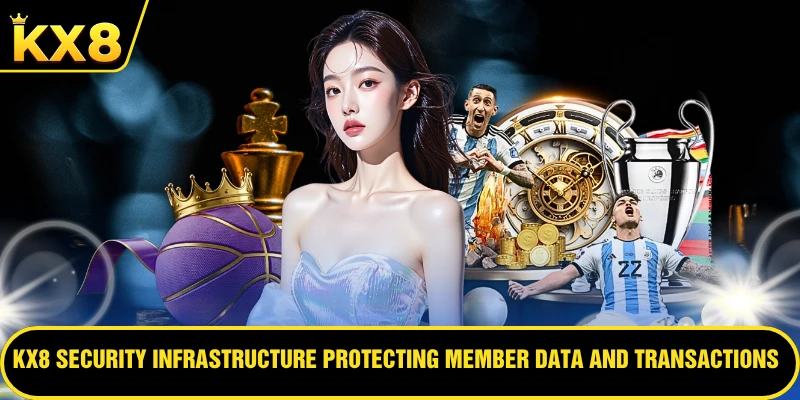 KX8 security infrastructure protecting member data and transactions