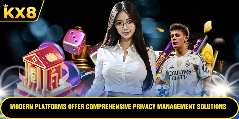 Modern platforms offer comprehensive privacy management solutions