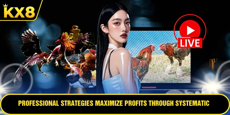 Professional strategies maximize profits through systematic