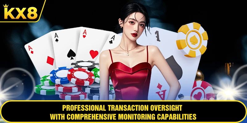 Professional transaction oversight with comprehensive monitoring capabilities