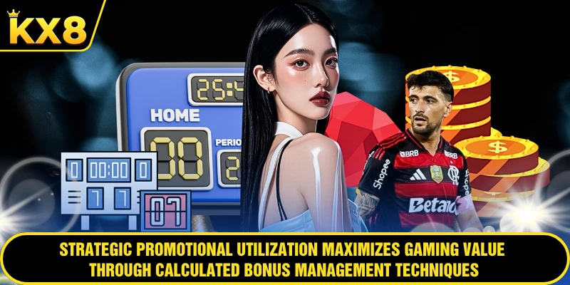 Strategic promotional utilization maximizes gaming value through calculated bonus management techniques