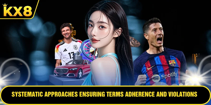 Systematic approaches ensuring terms adherence and violations
